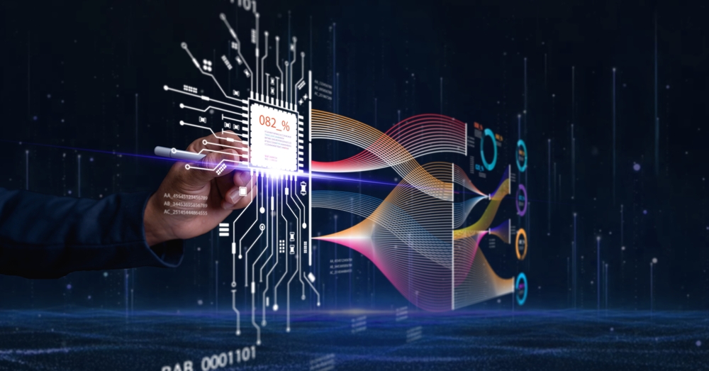 quantum internet distribution mock up