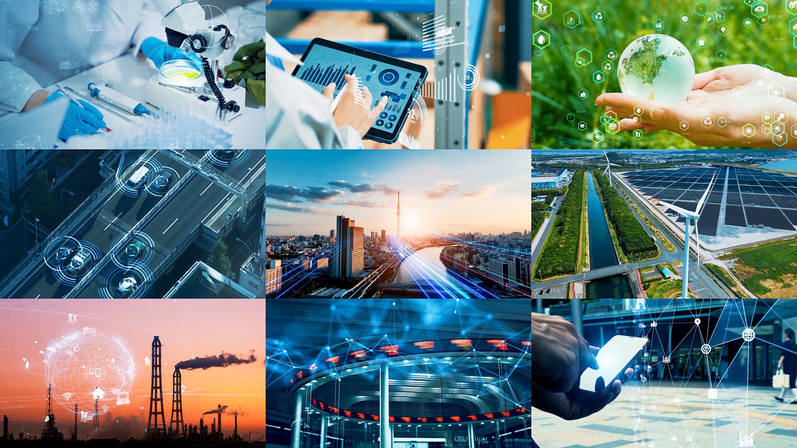 Collage,Movie,Of,Various,Field,Technology. Frontier Economy Research